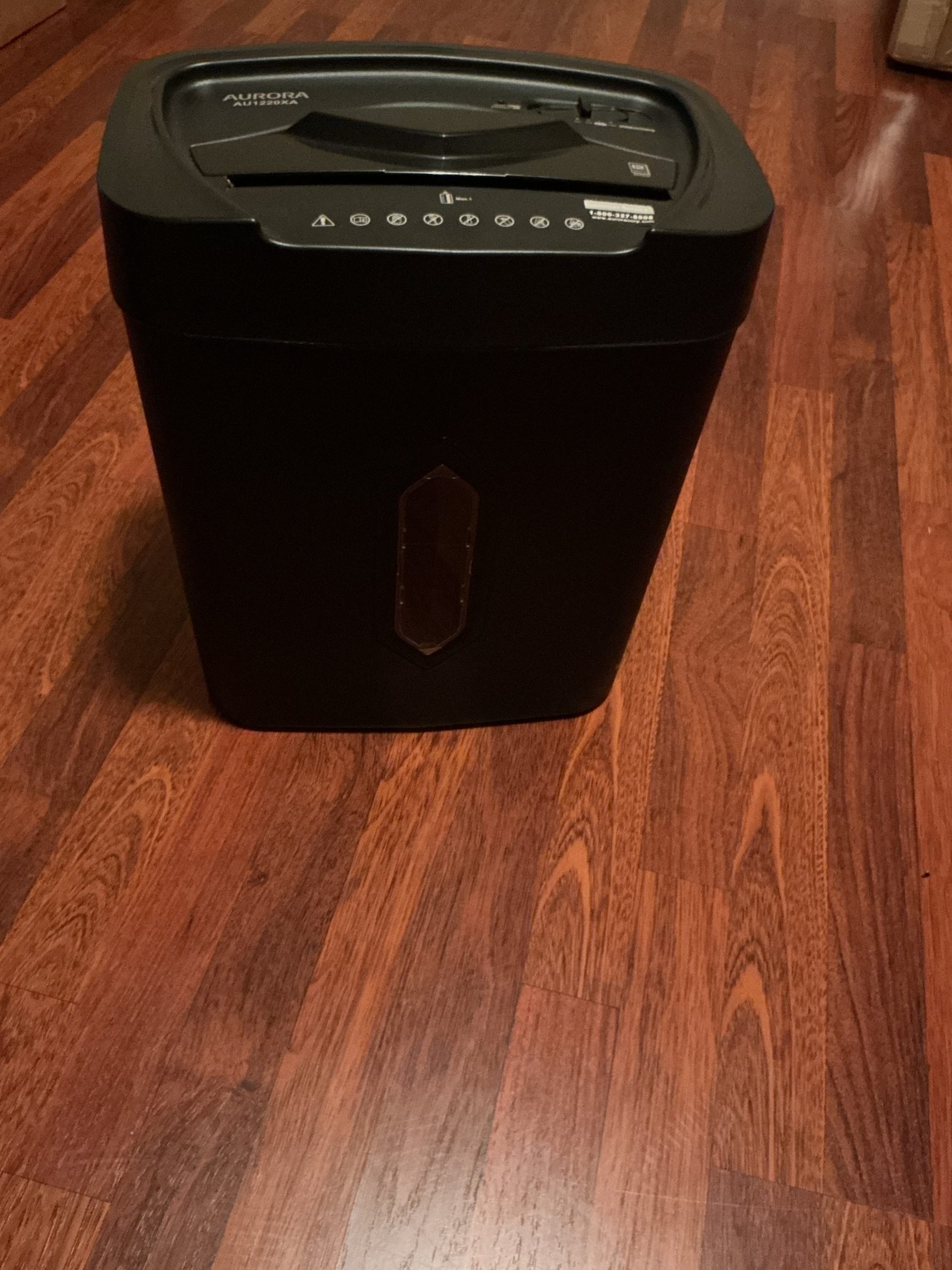 Aurora Au1220XA 12 sheet & Credit Card Shredder (Pre-Loved) - Image 6