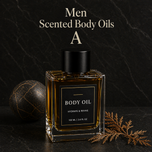 Men Scented Body Oils 1/3 oz Pick A Scent (A)