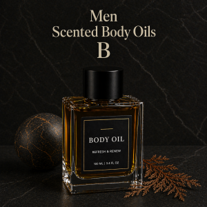 Men Scented Body Oils 1/3 oz Pick A Scent (B)