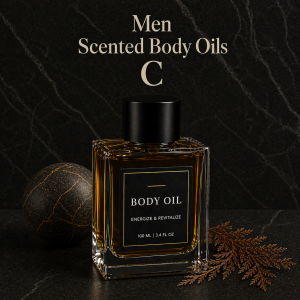 Men Scented Body Oils 1/3 oz Pick A Scent (C)