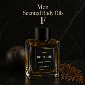 Men Scented Body Oils 1/3 oz Pick A Scent (F)