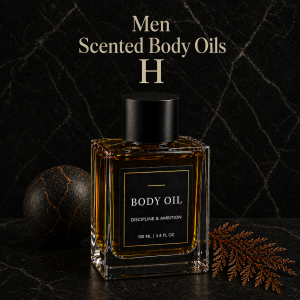 Men Scented Body Oils 1/3 oz Pick A Scent (H)