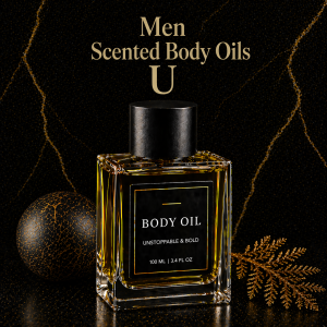 Men Scented Body Oils 1/3 oz Pick A Scent (U)