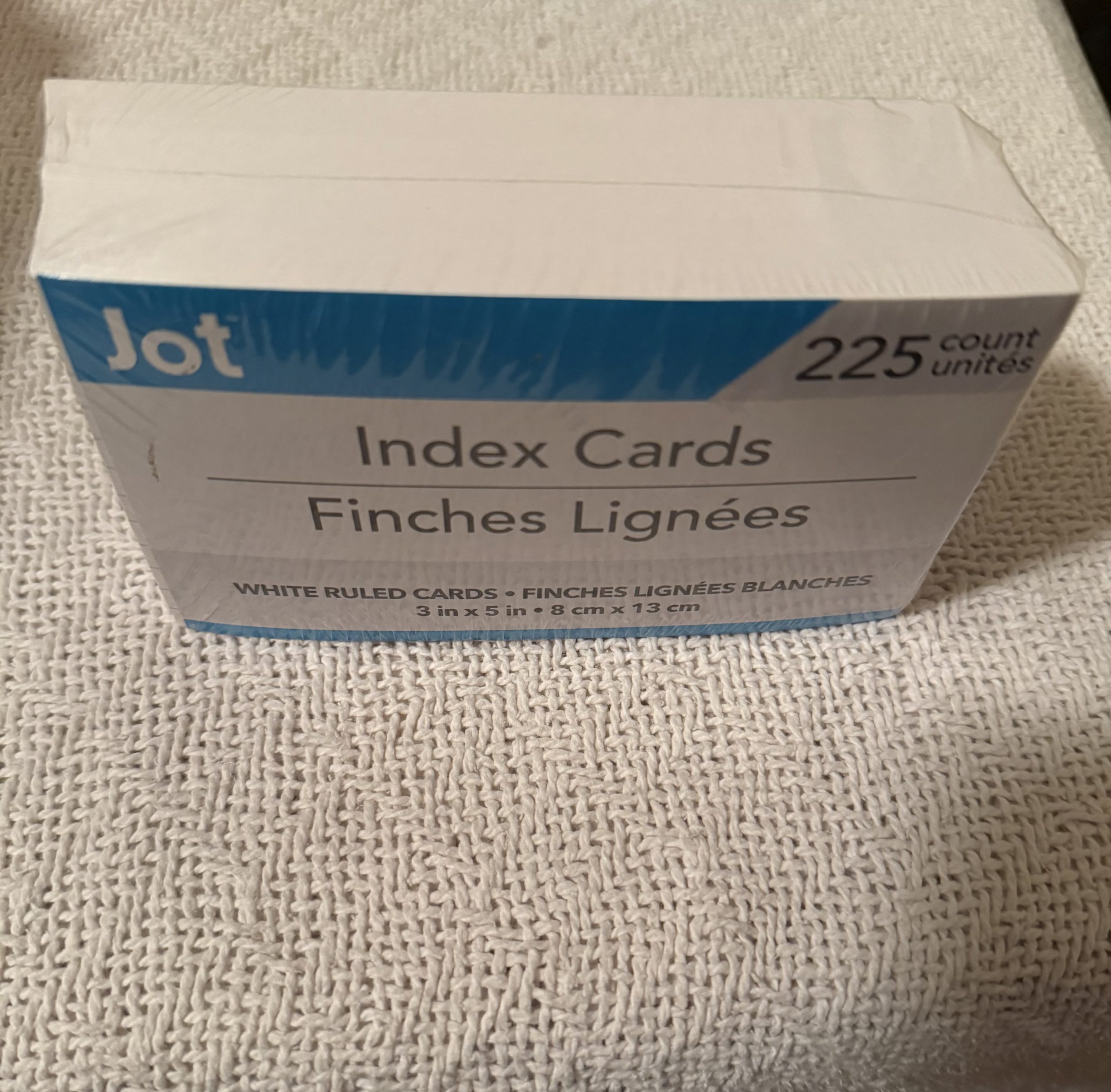 White ruled index cards (225 ct) - Image 4