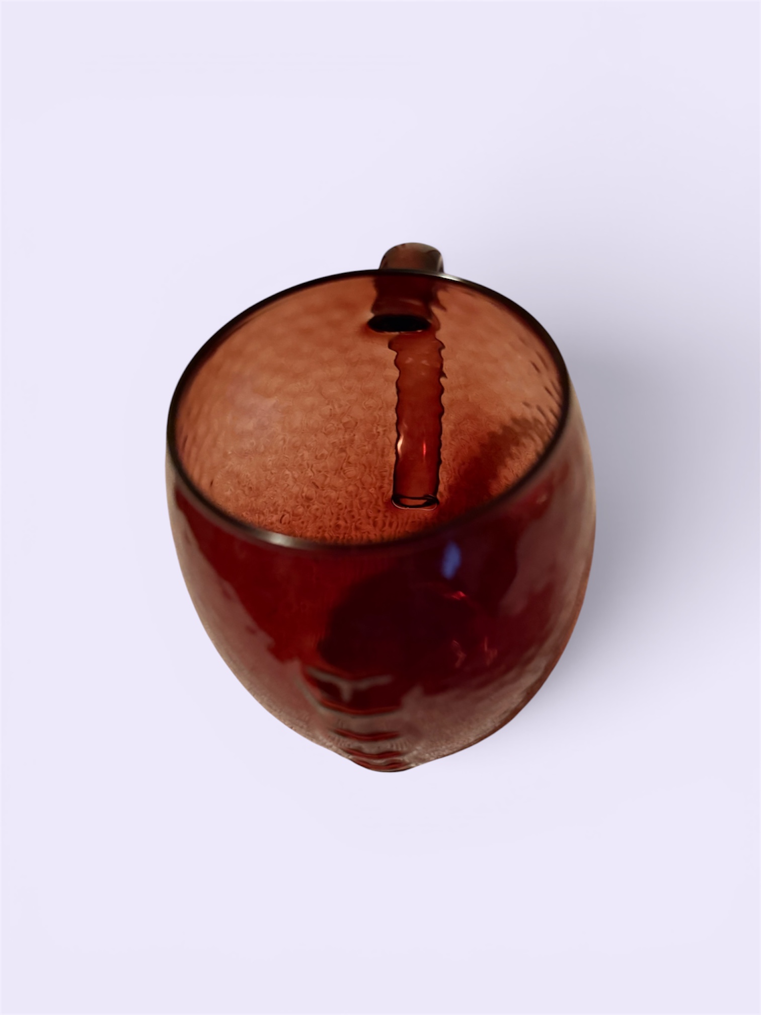 Football Amber Glass Mug - Image 4