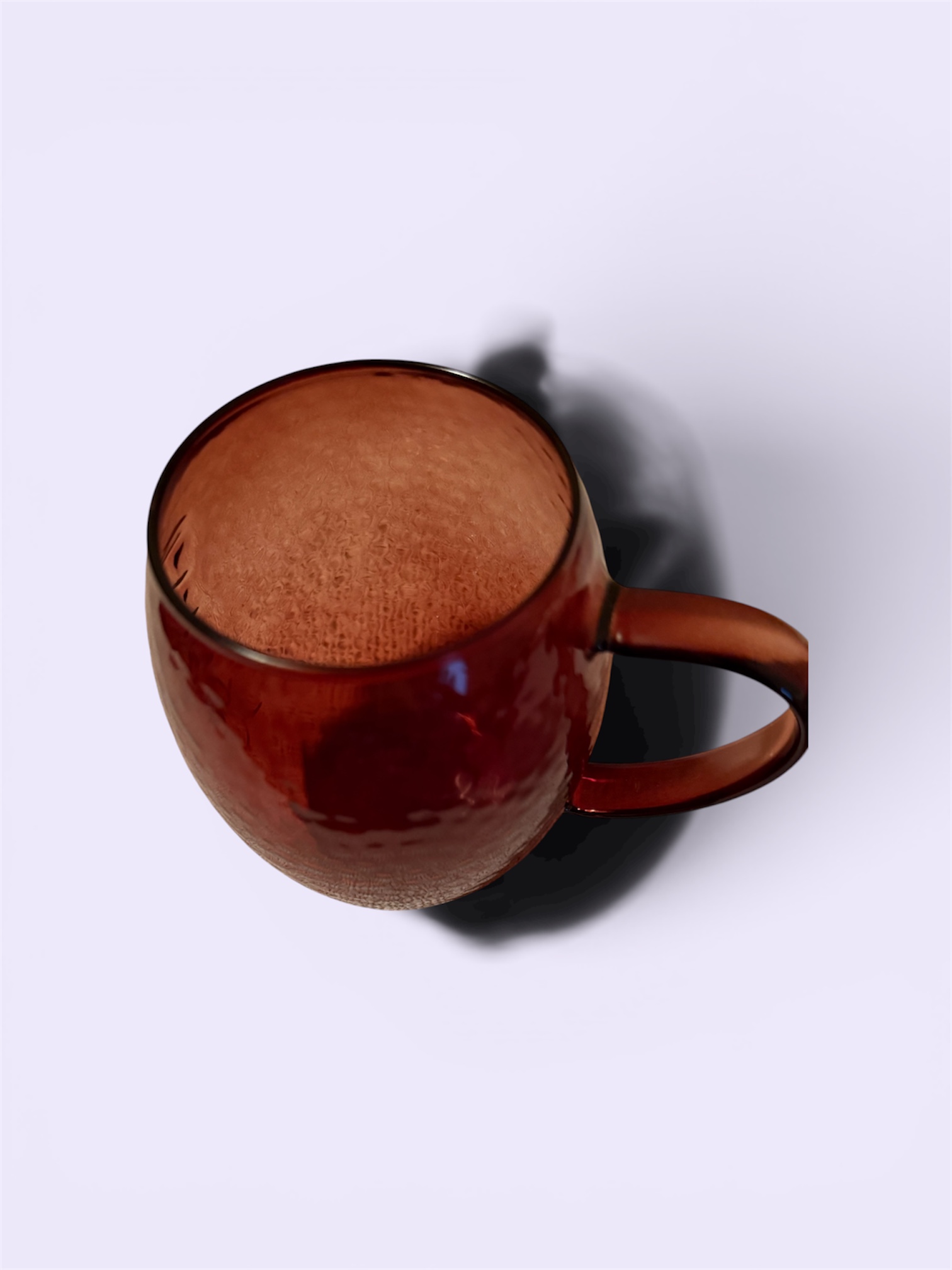 Football Amber Glass Mug - Image 3