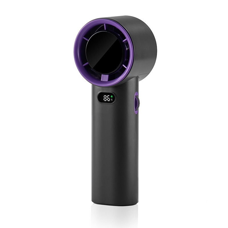 Refrigeration Handheld Turbo Fan Mini Portable Hand Fan, USB Rechargeable Personal Fan, Small Pocket Fan - Image 4