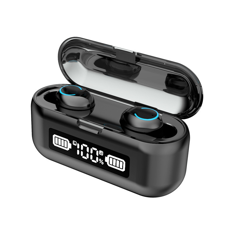 F9 Bluetooth Headset Tws Wireless Bluetooth 5.1 Stereo Digital Display Binaural In-Ear Private Mode Headset - Image 8