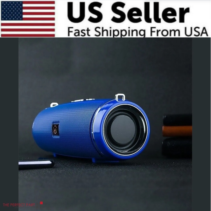 Bluetooth 5.1 Speaker Wireless Waterproof Outdoor Stereo LOUD Bass USBTF Strap - Image 3