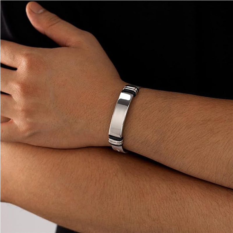 Premium Bracelet Titanium Steel Adjustable Bracelet - Image 5