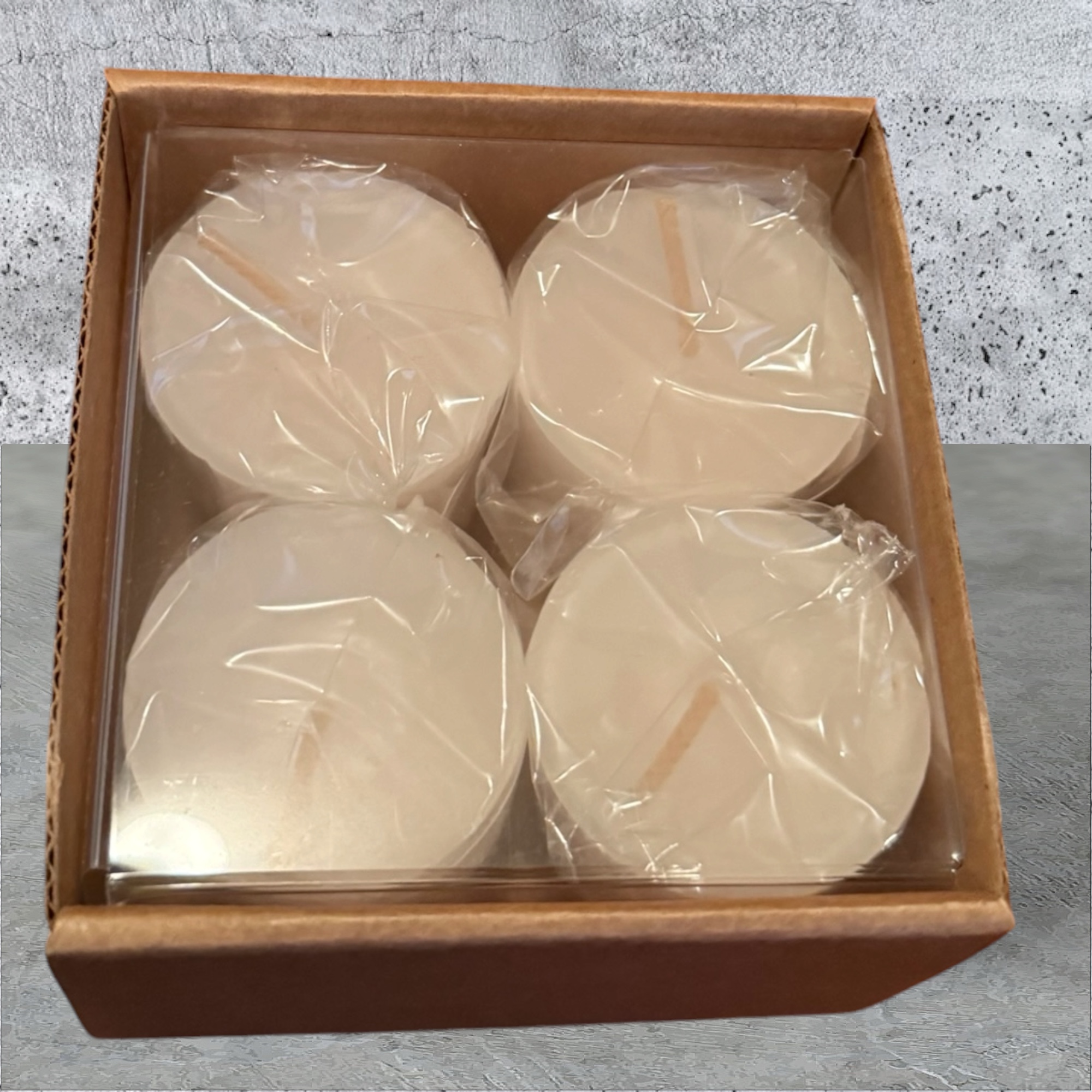 Cotton Bouquet Votives by Rachel’s Candles And More