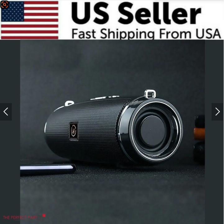 Bluetooth 5.1 Speaker Wireless Waterproof Outdoor Stereo LOUD Bass USBTF Strap - Image 5