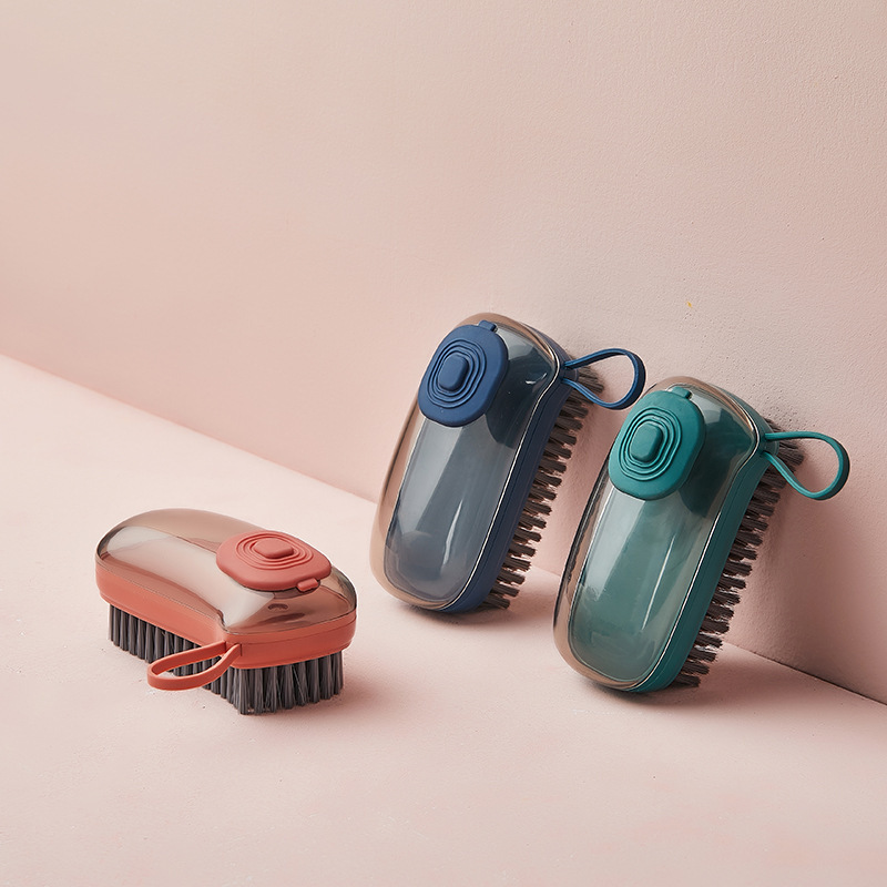 Multifunctional Automatic Liquid Cleaning Brush Soft Shoe Brush Clean Wash Shoe Artifact Laundry Brush Household Brush Clothes - Image 5