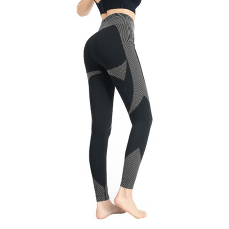 Hollow Seamless Pants Slim Sweat Yoga Sweatpants - Image 2