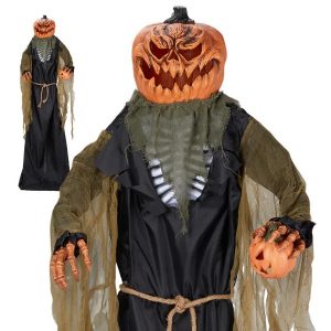 7ft Pumpkin Halloween Standing Decoration