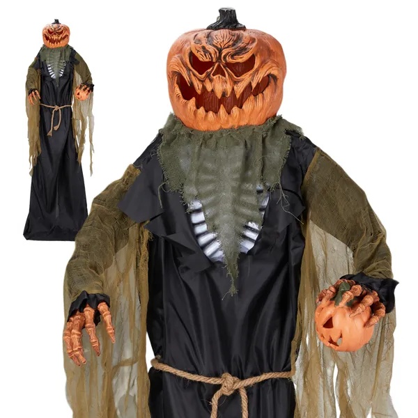 7ft Pumpkin Halloween Standing Decoration - Image 5