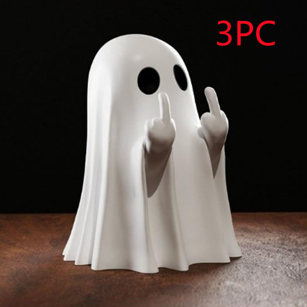 Multi-Functional Ghost Statues Cute Ghosts Small Horror Ghosts Halloween Home Decorations Coffee Table Centerpieces Shelf Decorations - Image 9