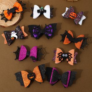 Halloween Barrettes Ghost Festival Party Festival Atmosphere Decor