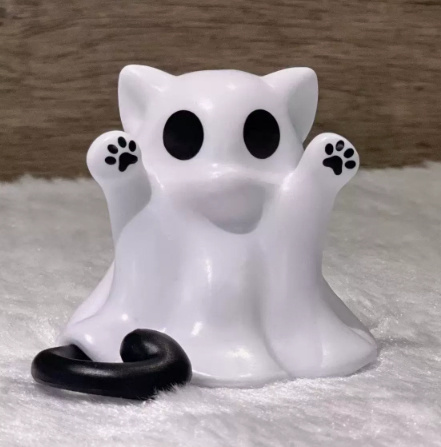 Multi-Functional Ghost Statues Cute Ghosts Small Horror Ghosts Halloween Home Decorations Coffee Table Centerpieces Shelf Decorations - Image 3