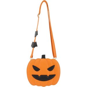 Novelty Pumpkin Purse,Halloween Pumpkin Crossbody Bag,Horror Halloween Funny Purses Handbags