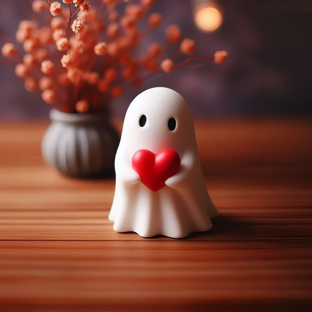 Multi-Functional Ghost Statues Cute Ghosts Small Horror Ghosts Halloween Home Decorations Coffee Table Centerpieces Shelf Decorations - Image 7