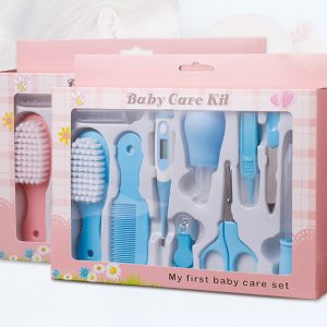 Maternal and Infant Thermometer Feeding Nasal Nasal Care 10 Piece Set Baby Manicure Clamp Nail Clipper Set