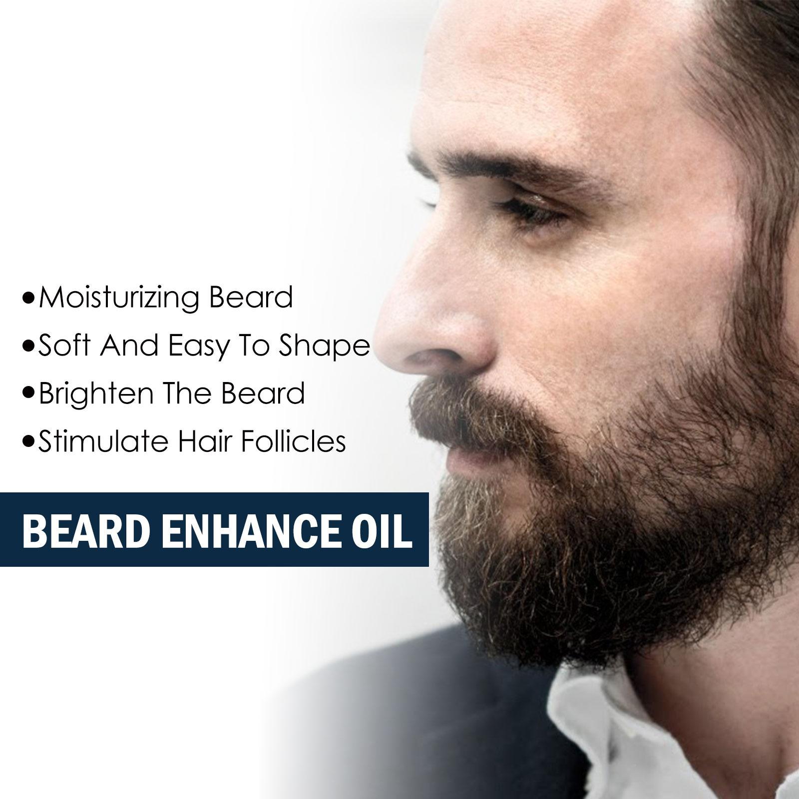 EELHOE Beard Care Oil - Strengthen And Nourish Beard Roots Moisturizing And Shine-Enhancing Beard Growth Serum For Men Hair Care Hydrating - Image 8