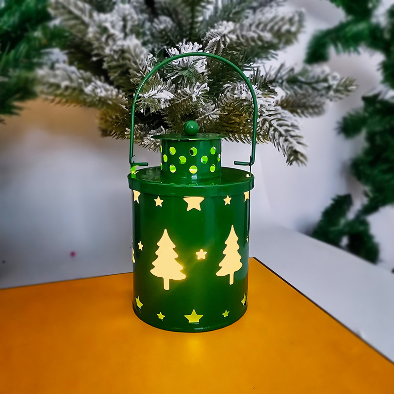 Christmas Candle Lights LED Small Lanterns Wind Lights Electronic Candles Nordic Style Creative Holiday Decoration Decorations - Image 5